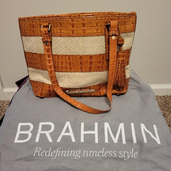 Brahmin Brown & Tan Tote - Picture 4 of 4